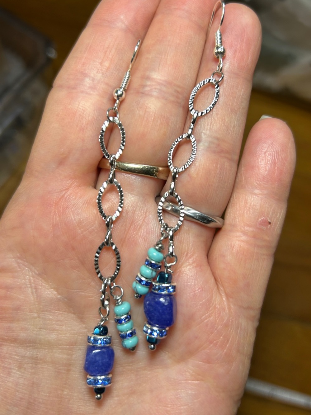 3/$25 Stainless Steel Silver Chain Earrings